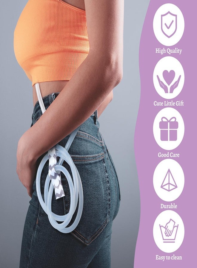 Yaocom مجموعة ياوكوم المكونة من 12 قطعة من مشابك أنابيب تصريف ما بعد استئصال الثدي مع أزرار كبس لتثبيت أنبوب التصريف ومنع انثناءه - Image 5